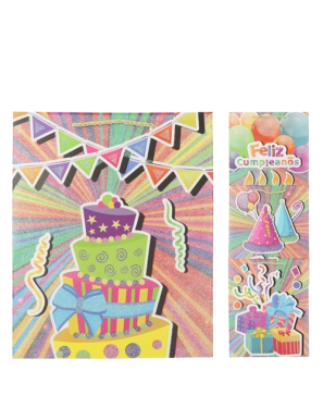 BOLSA REGALO BDAY 23X18X10CM  UNIDAD