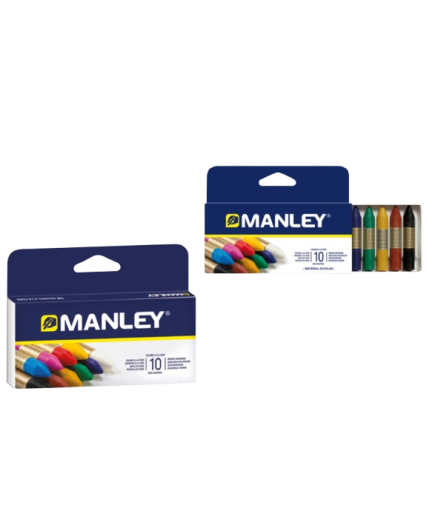 PP CERA MANLEY 10 COLORES PAQUETE