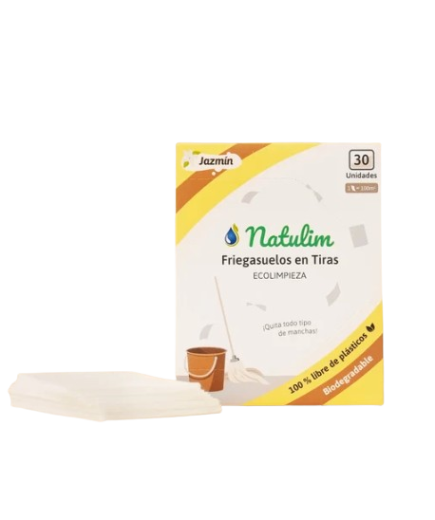 FREGASUELO NATULIM TIRAS JAZMIN CAJA 30 LAVADOS