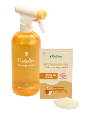 DESENGRASANTE NATULIM CAJA 2 SOBRE 1 LITRO + SPRAY