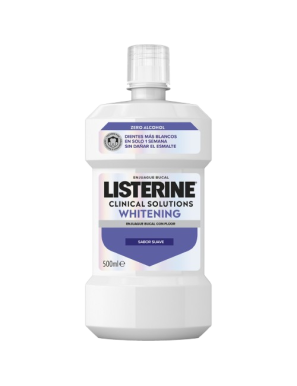 ENJUAGUE BUCAL LISTERINE BLANQUEADOR  B/500ML