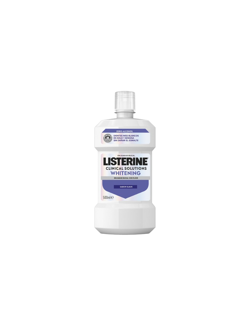 ENJUAGUE BUCAL LISTERINE BLANQUEADOR  B/500ML
