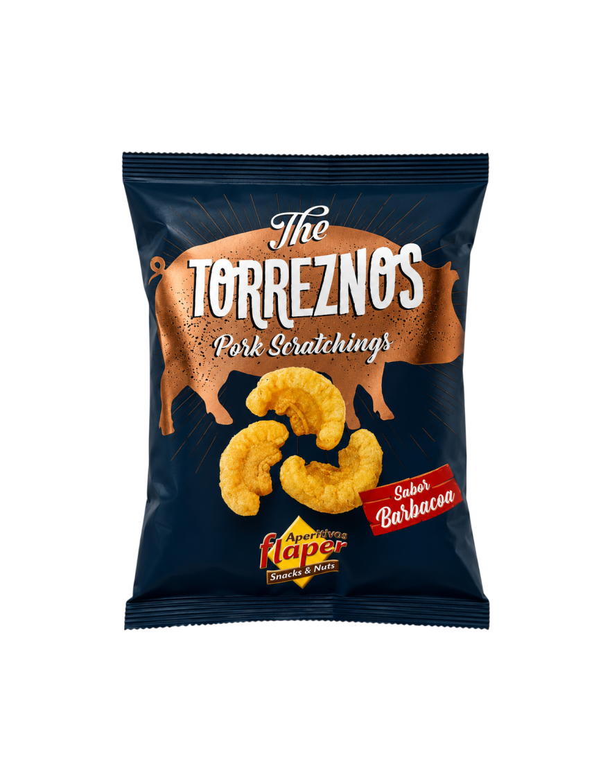 TORREZNOS SABOR BARBACOA FLAPER B/45 GR