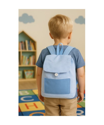 TEXT MOCHILA COLEGIAL COLORES UNIDAD