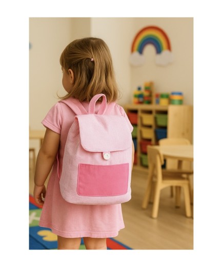 TEXT MOCHILA COLEGIAL COLORES UNIDAD
