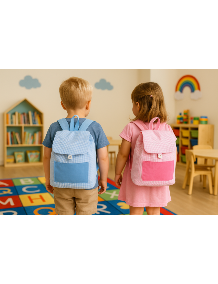 TEXT MOCHILA COLEGIAL COLORES UNIDAD