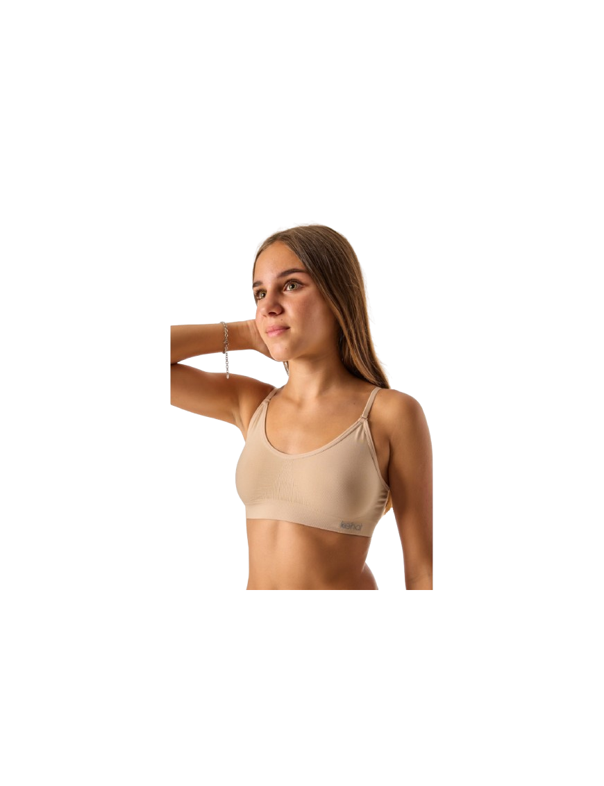 TEXT TOP NIÑA KEHAT COLOR S/COSTURAS T/8 A 16 UD