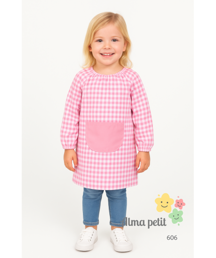 TEXT BABY COLEGIAL CERRADO CUADROS COLORES UNIDAD