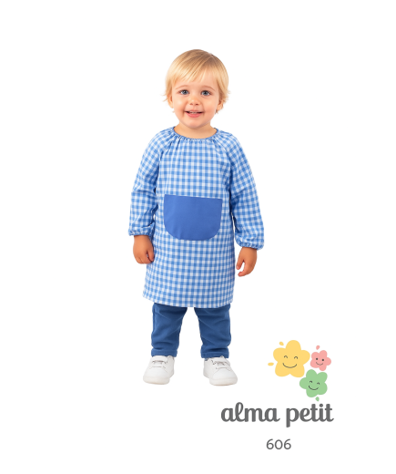 TEXT BABY COLEGIAL CERRADO CUADROS COLORES UNIDAD