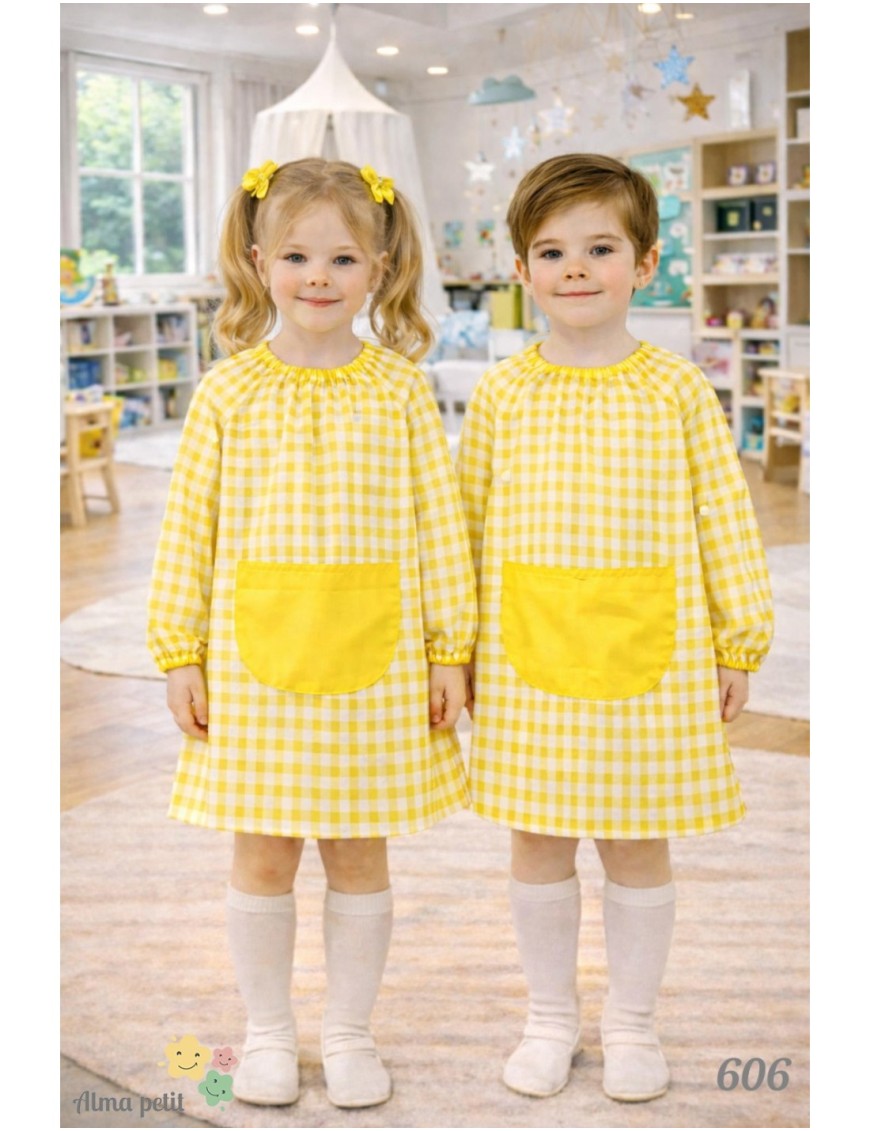 TEXT BABY COLEGIAL CERRADO CUADROS COLORES UNIDAD