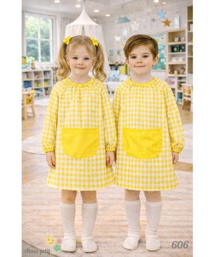 TEXT BABY COLEGIAL CERRADO CUADROS COLORES UNIDAD