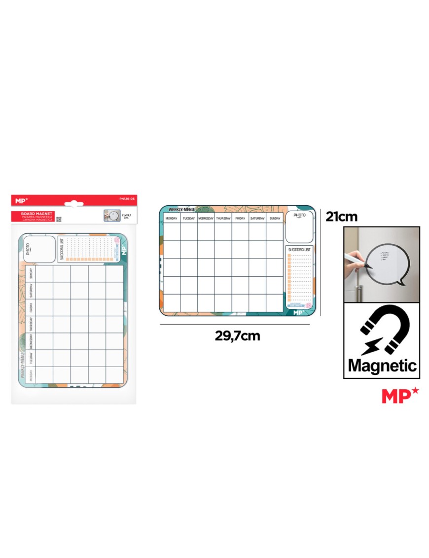 PP PLANIFICADOR HORARIO MAGNETICO UNIDAD