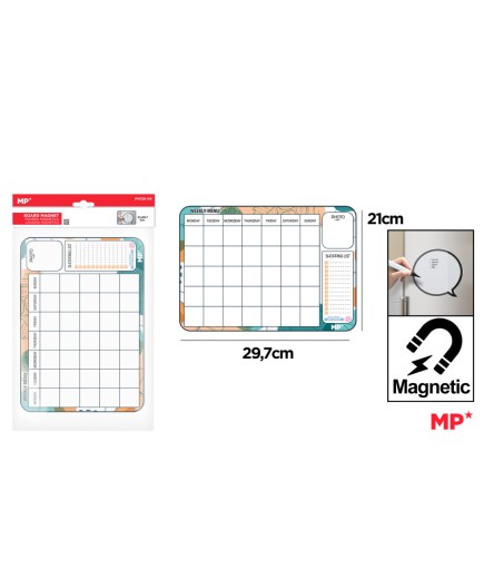PP PLANIFICADOR HORARIO MAGNETICO UNIDAD
