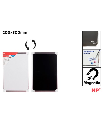 PP PIZARRA MP DOS CARAS 20X30CM UNIDAD