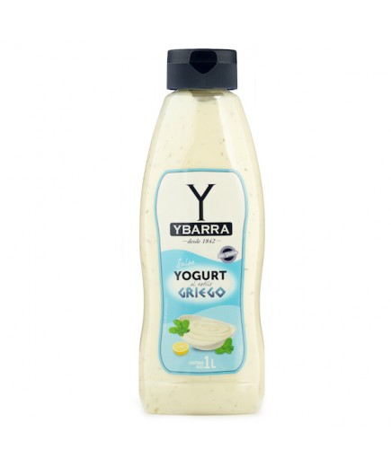 SALSA YOGUR YBARRA BOTELLA 1 LITRO