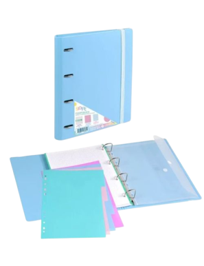PP CARPETA CARPEB 4 ANILLAS Fº C/RECAMBIO COLOR UD