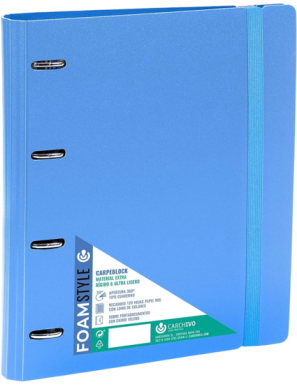 PP CARPETA CARPEB 4 ANILLAS Fº C/RECAMBIO COLOR UD