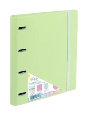 PP CARPETA CARPEB 4 ANILLAS Fº C/RECAMBIO COLOR UD