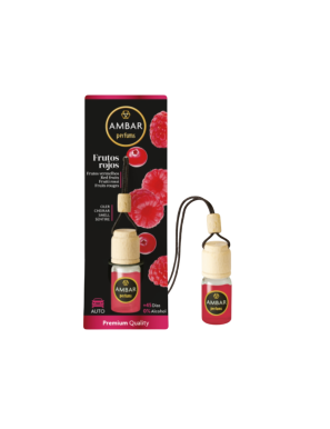 AMBIENTADOR AMBAR COCHE FRUTOS ROJOS B/6.5ML