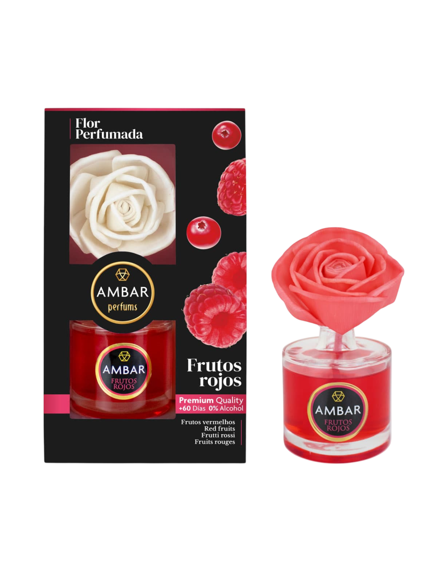 AMBIENTADOR AMBAR FLOR FRUTOS ROJOS B/75ML