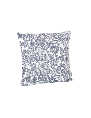 COJIN CHIC 50X50 FLOR INDIGO UNIDAD