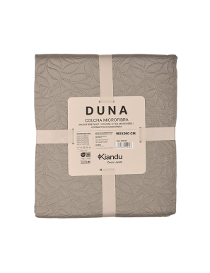 COLCHA BOUTI DUNA 180X260 ALMENDRA UNIDAD
