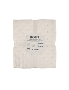 COLCHA BOUTI DAYLI 240X260 CRUDO UNIDAD