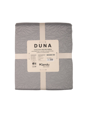 COLCHA BOUTI DUNA 180X260 GRIS UNIDAD