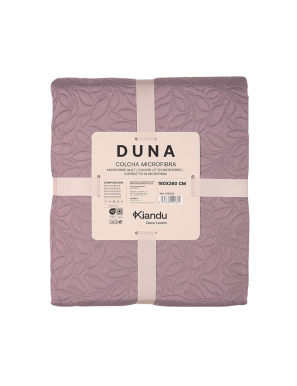 COLCHA BOUTI DUNA 180X260 MALVA UNIDAD