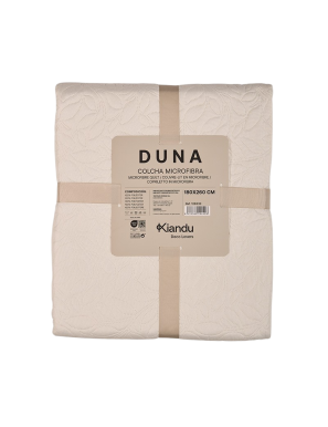 COLCHA BOUTI DUNA 180X260 CRUDO UNIDAD