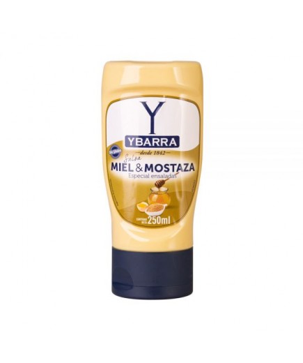 SALSA MIEL Y MOSTAZA YBARRA PET  250ML