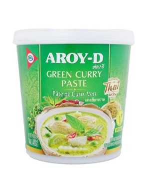 CURRY PASTA VERDE AROY-D BOTE 400GR