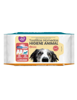 TOALLITAS HIGIENE ANIMAL MY PUPPY P/40-80 UD