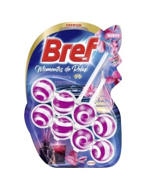 LIMPIADOR WC BREF PODER ACTIVO RELAX ARMONIA P/2UD