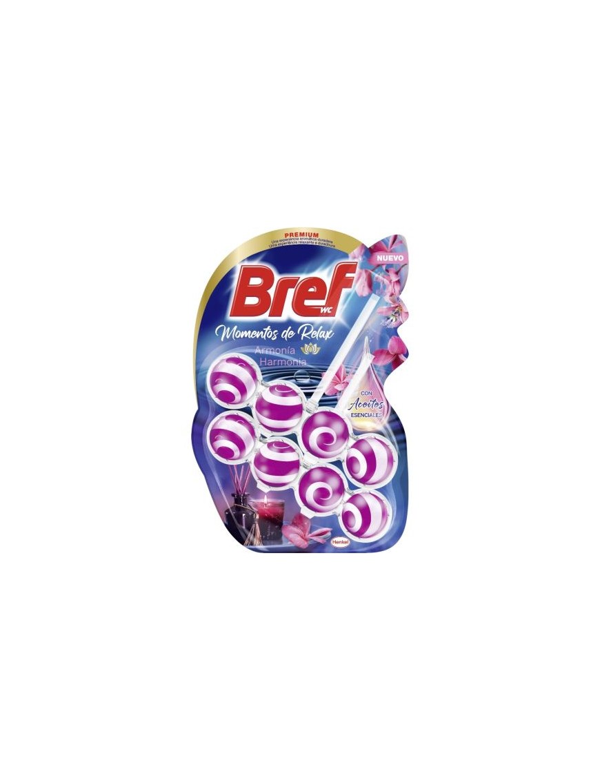 LIMPIADOR WC BREF PODER ACTIVO RELAX ARMONIA P/2UD