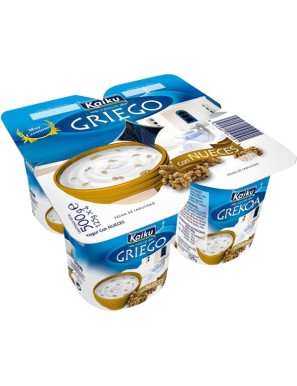 KAIKU YOGUR GRIEGO CON NUECES P/ 4UD
