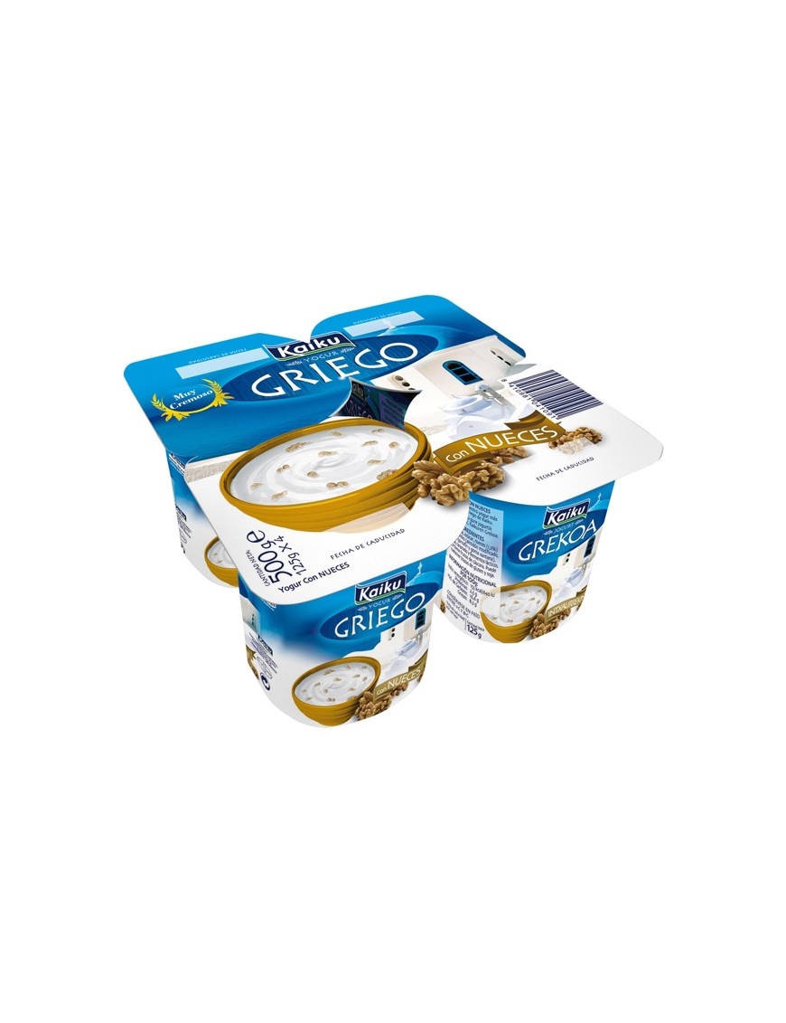 KAIKU YOGUR GRIEGO CON NUECES P/ 4UD