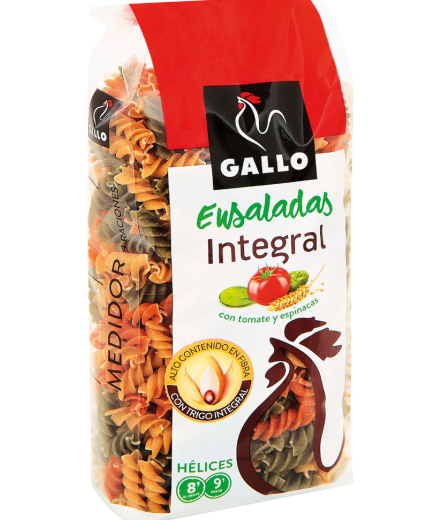 HELICES ENSALADA INTEGRAL GALLO P/400GR