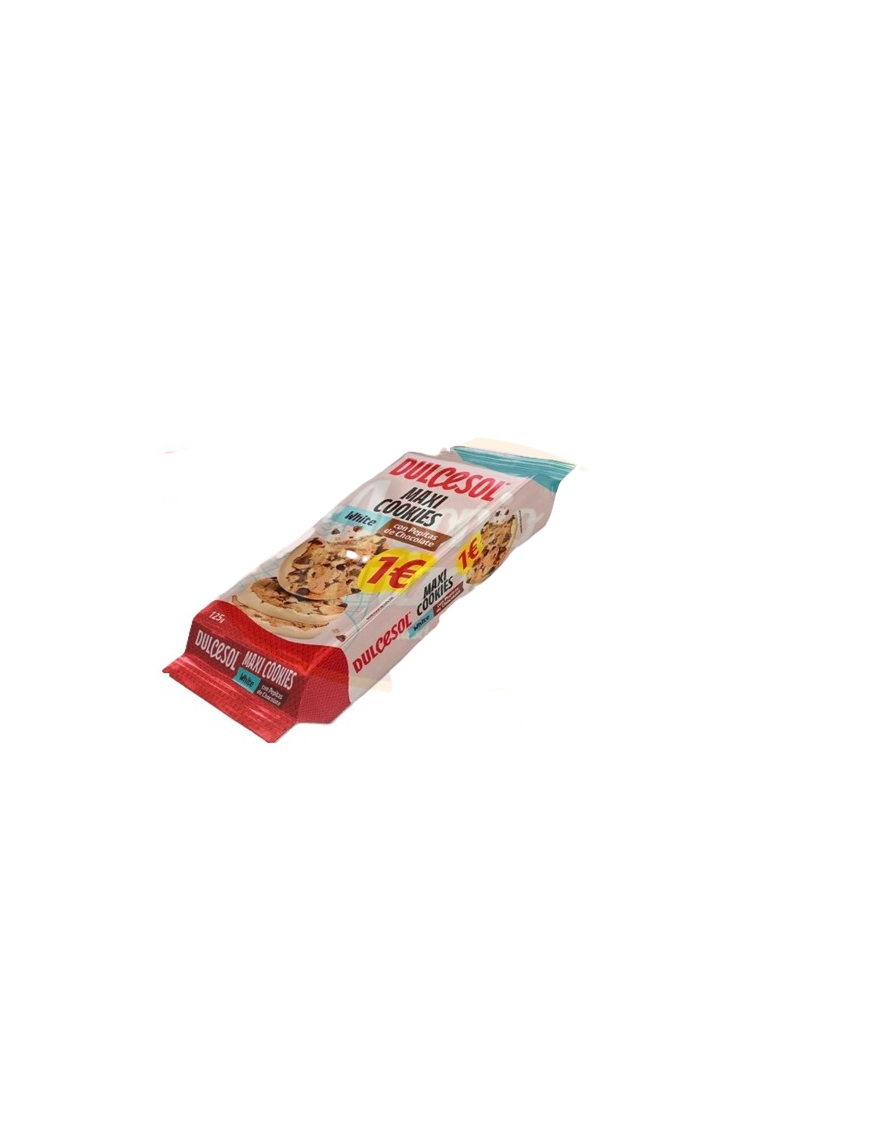 DULCESOL COOKIES MAXI BLANCO P/125GR 
