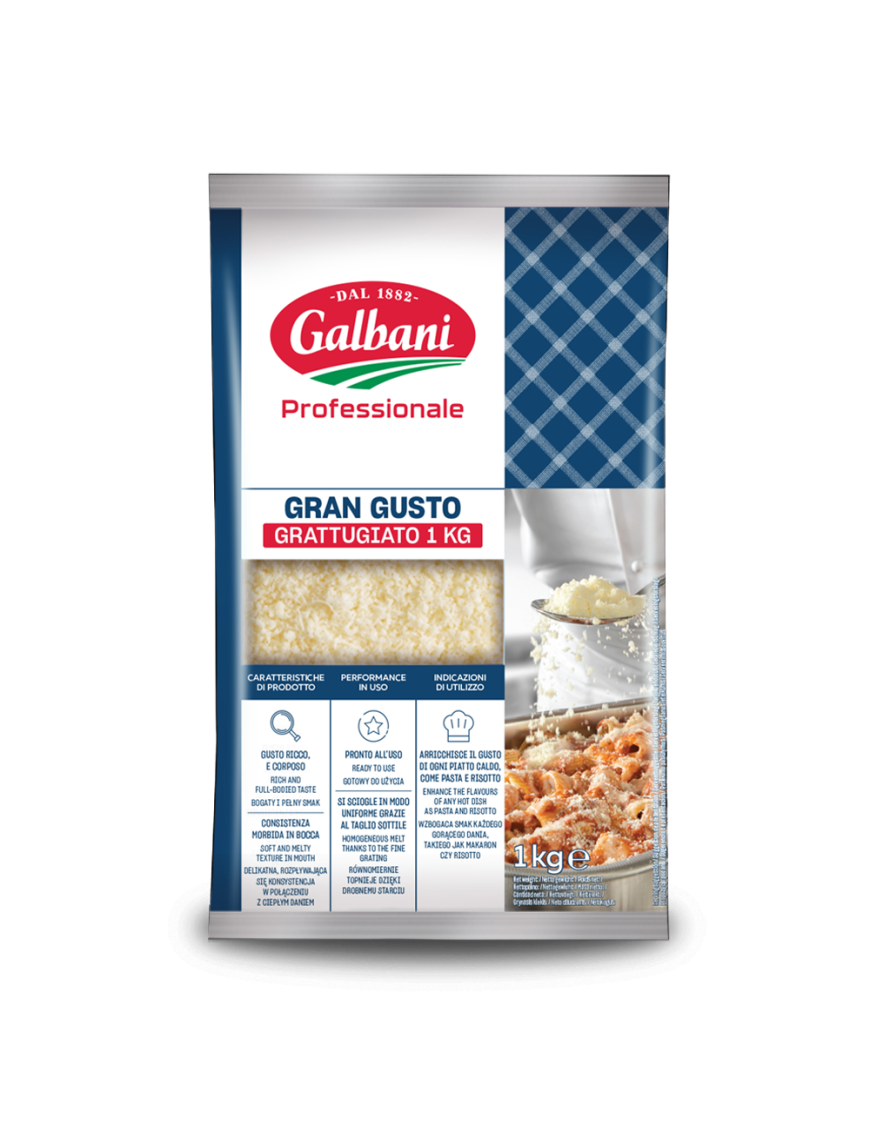 QUESO RALLADO POLVO GALBANI GRAN GUSTO B/1KG
