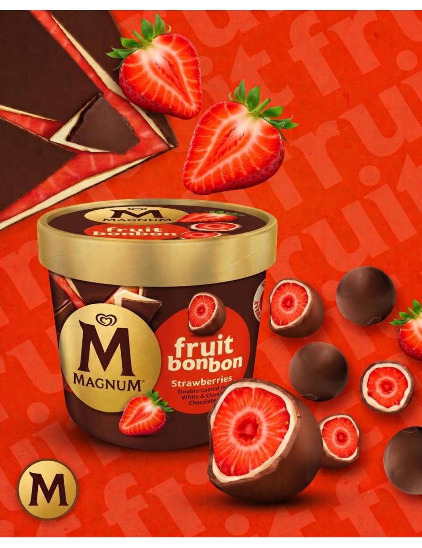 HELADO FRIGO MAGNUM FRUIT BONBONS T/70 G