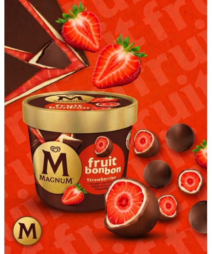 HELADO FRIGO MAGNUM FRUIT BONBONS T/70 G
