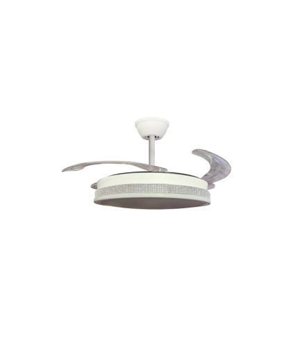 VENTILADOR TECHO C/LUZ "VITRIMUR" MOD. VERA