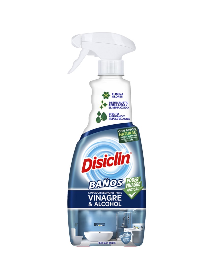 LIMPIADOR WC DISICLIN VINAGRE & ALCOHOL SP/720 ML