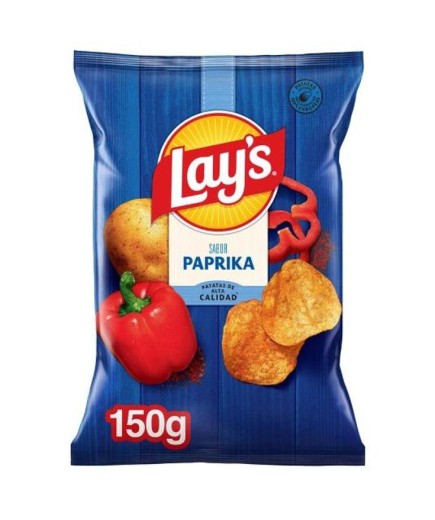 MATUTANO/LAYS PATATAS PAPRIKA B/150 GR