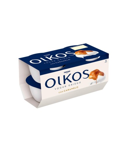 DANONE OIKOS CARAMELO PACK-4UD