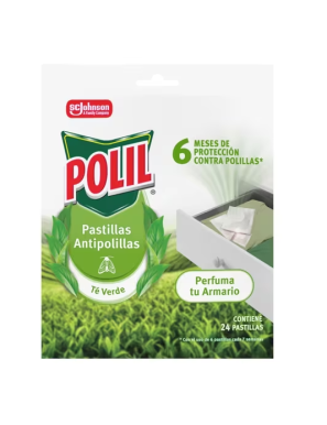 ANTIPOLILLAS POLIL RAID TE VERDE B/24 UNIDADES