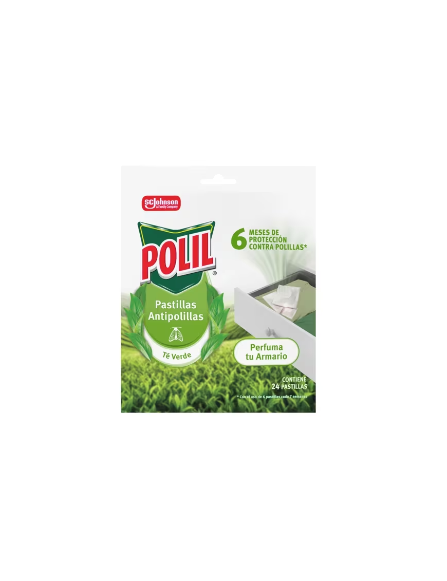 ANTIPOLILLAS POLIL RAID TE VERDE B/24 UNIDADES