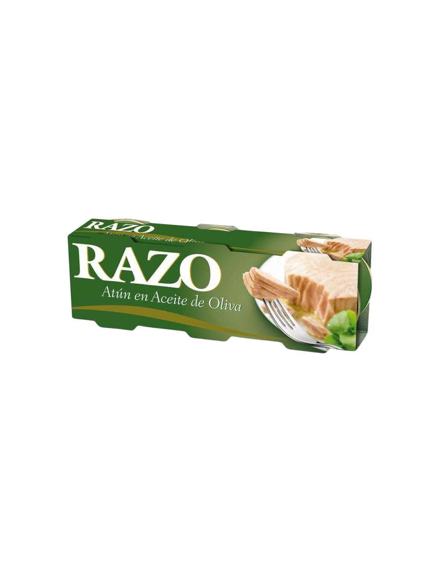 ATUN RAZO A/OLIVA 52 GR PACK-3 UD OJOOOO