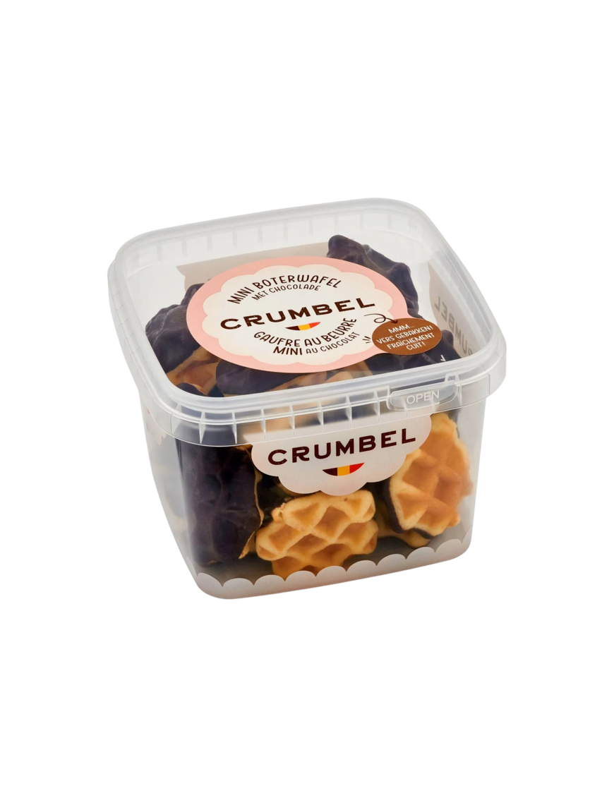 MINI GOFRE MANTEQUILLA C/CHOCO CRUMBEL T/200GR